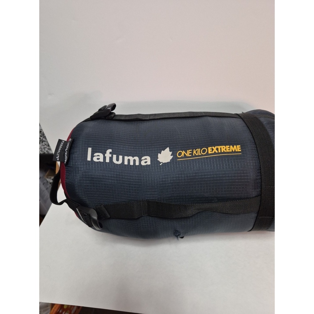 Lafuma One Kilo Extreme Sleeping Bag 7 Ft. Thermometer Droite/right Zip